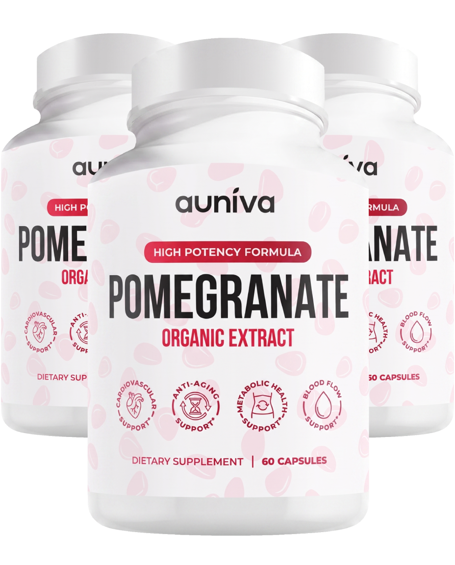 Pomegranate product information image 1, sourced from the matching Auniva product page.