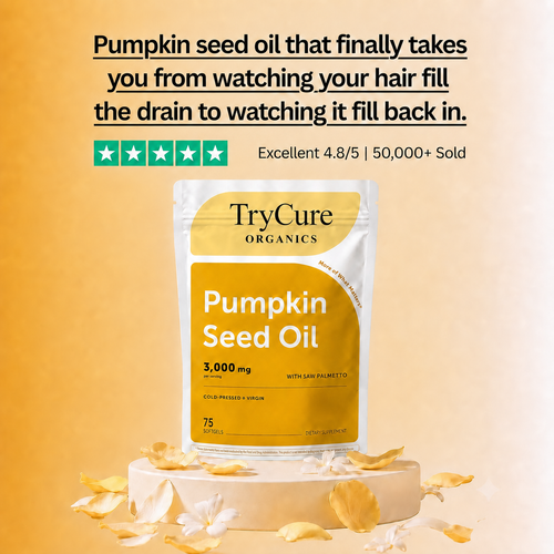 TryCure Pumpkin Seed Oil Complex - Thinning Hair Formula — 01 of 05