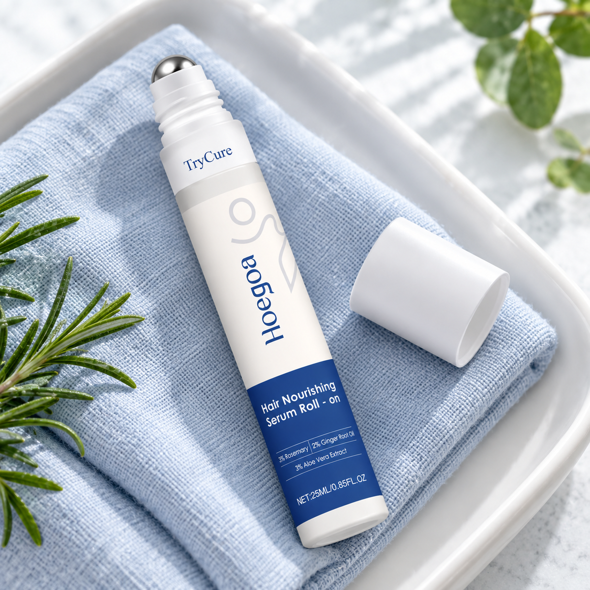 TryCure® Korean Rosemary Hair Serum — product detail photo