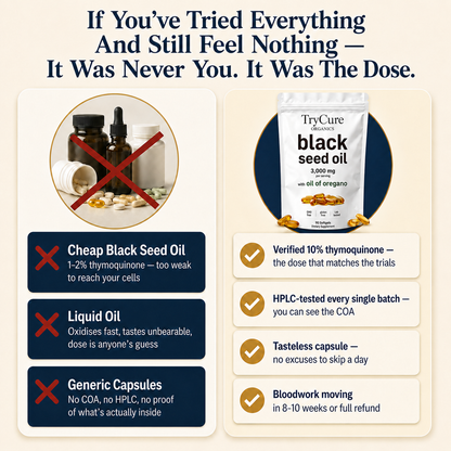 TryCure Standardized Black Seed Oil — 05 of 11