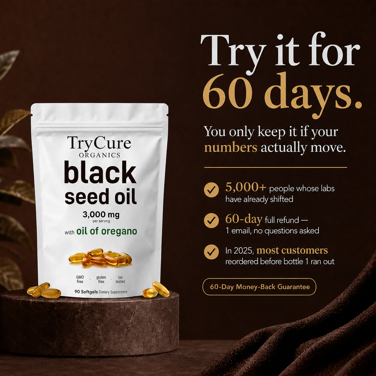 TryCure Standardized Black Seed Oil — 08 of 11