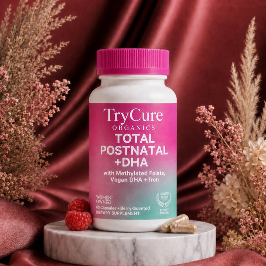 TryCure Total Postnatal + DHA — Postpartum Support — 01 of 08
