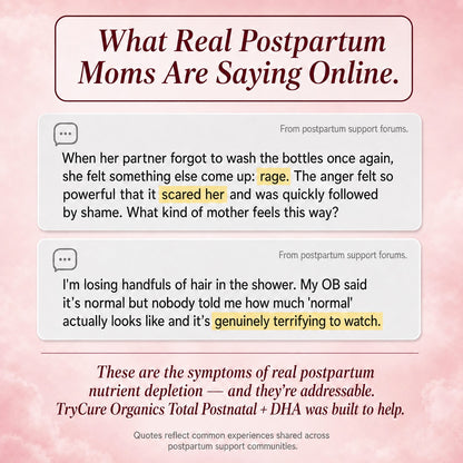TryCure Total Postnatal + DHA — Postpartum Support — 05 of 08